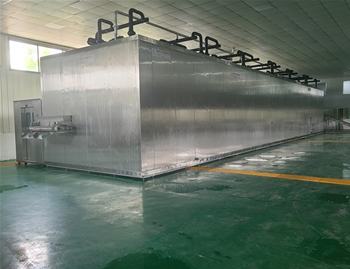流態(tài)化速凍機 結構特點(diǎn)
